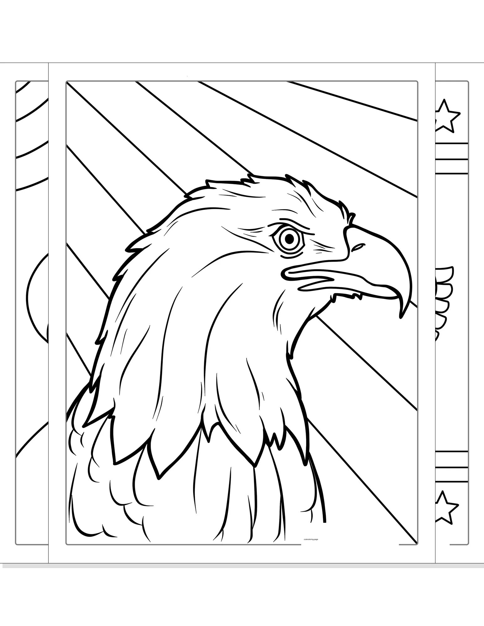 bald eagle coloring pages coloring page