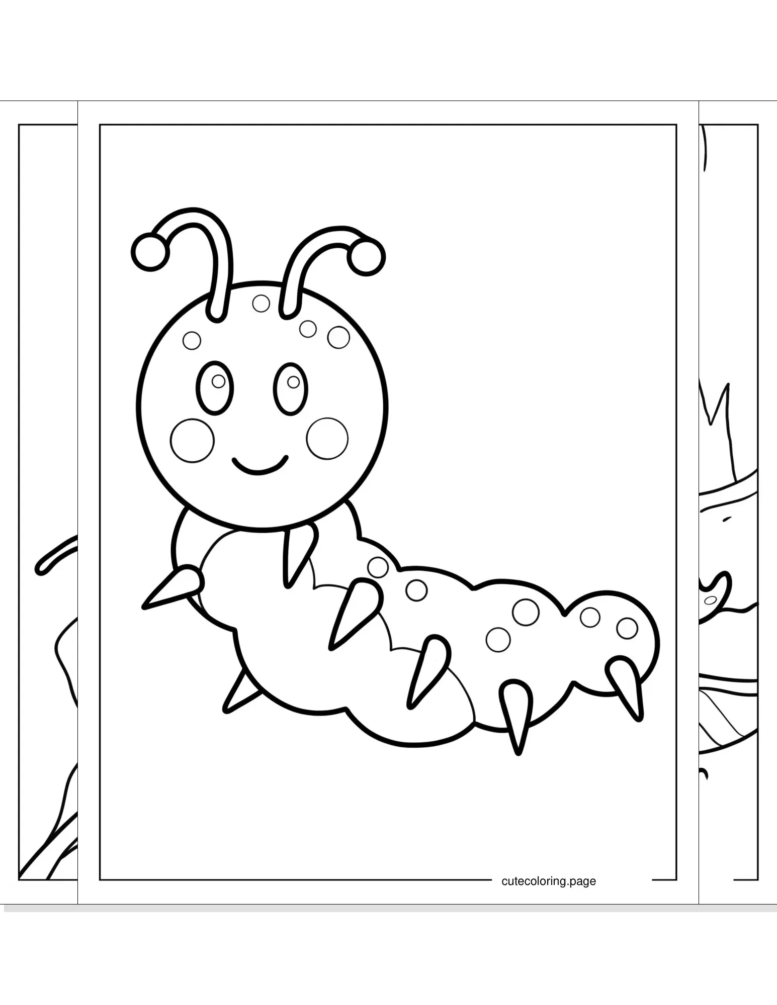 caterpillar coloring pages coloring page