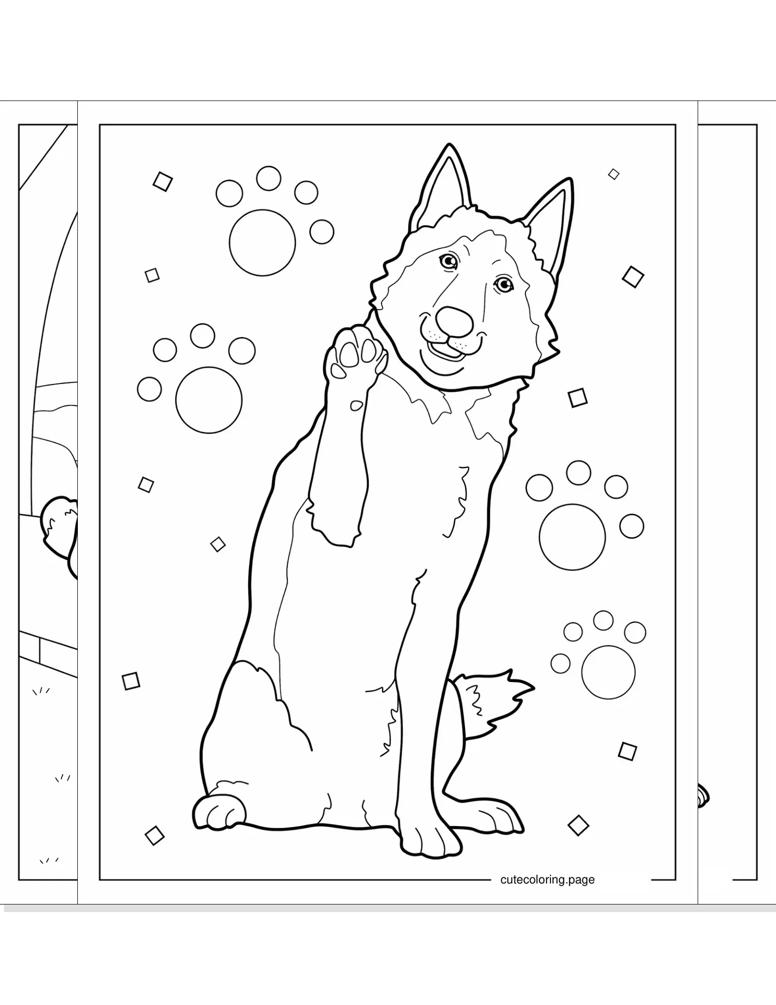 dog coloring pages coloring page