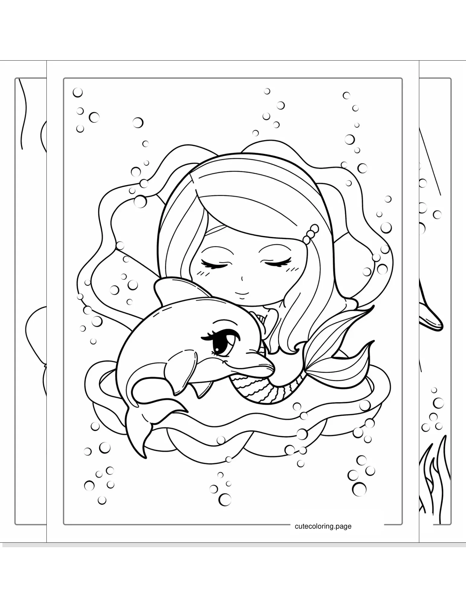 dolphin coloring pages coloring page