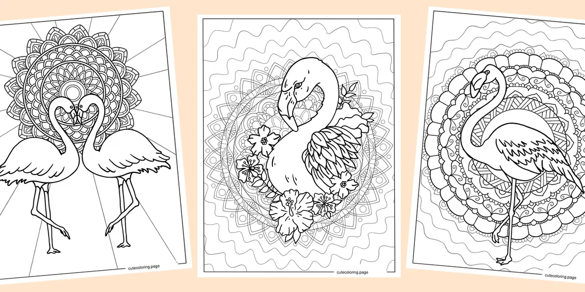 flamingo-coloring-pages