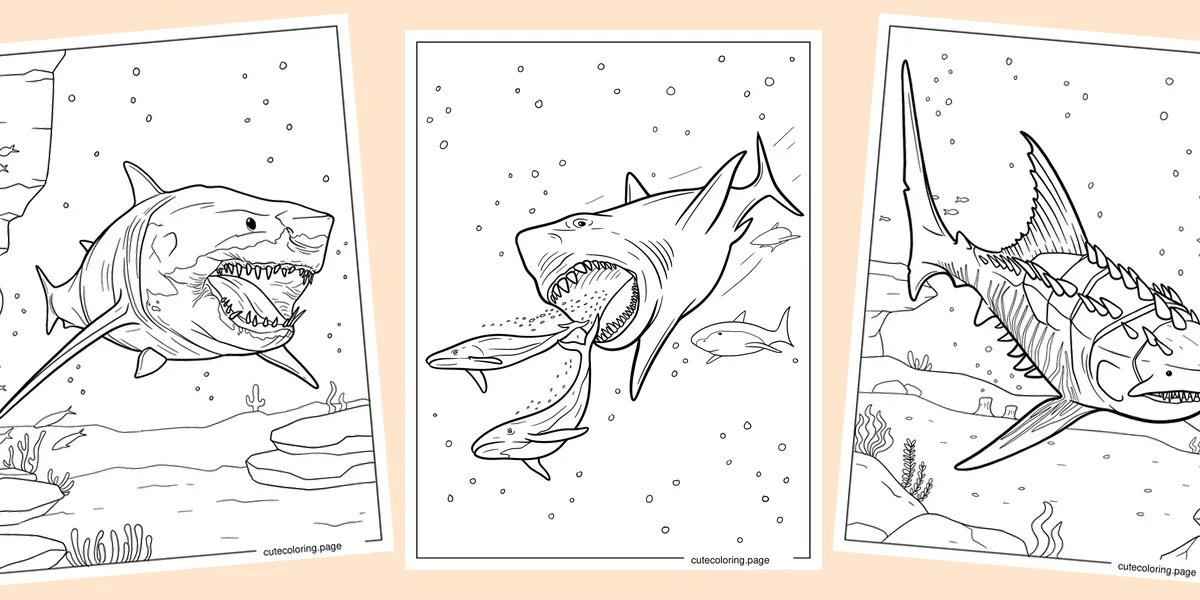 megalodon-coloring-pages