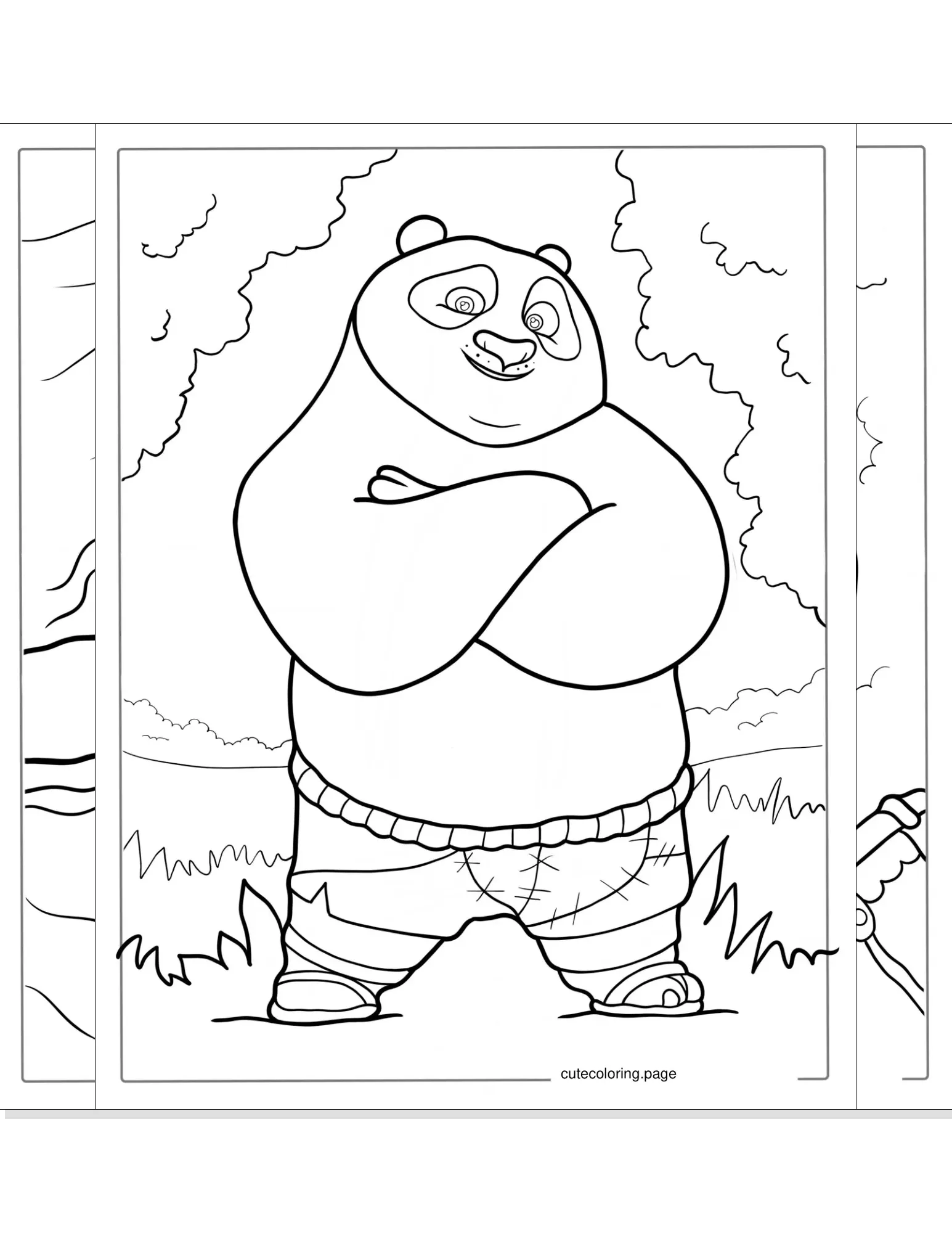 panda coloring pages coloring page