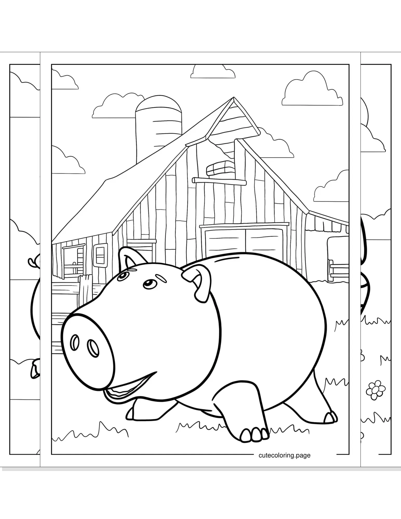 pig coloring pages coloring page