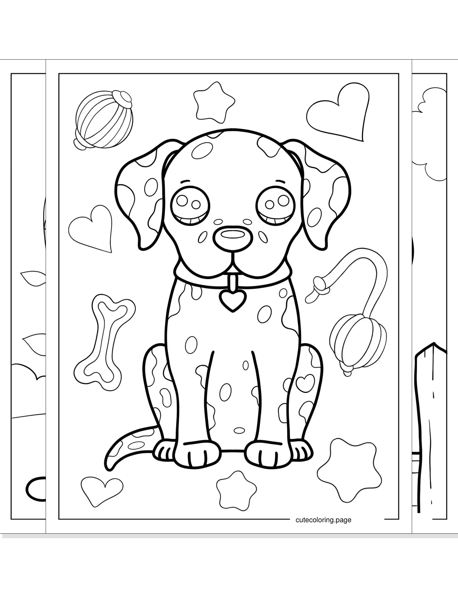 puppy coloring pages coloring page